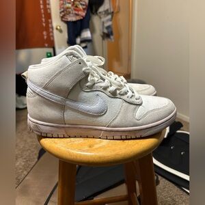 Vintage Nike dunk high retro PRM “cracked leather swoosh” 2023 size 11